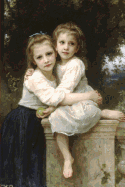 "Two Sisters" by William-Adolphe Bouguereau - 1901: Journal (Blank / Lined)