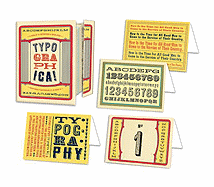 Typographica Note Card Book: A Book of 24 Note Cards