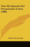 Uber Die Sprache Der Preussischen Letten (1888)