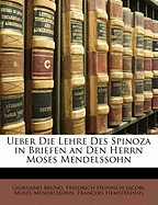 Ueber Die Lehre Des Spinoza in Briefen an Den Herrn Moses Mendelssohn