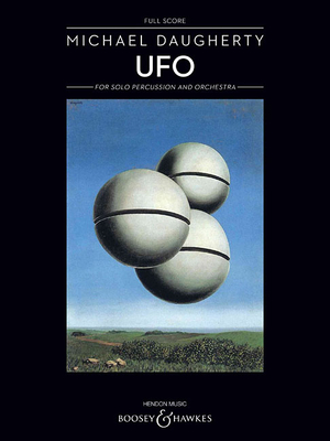 UFO: For Solo Percussion and Orchestra Full Score - Daugherty, Michael (Composer)