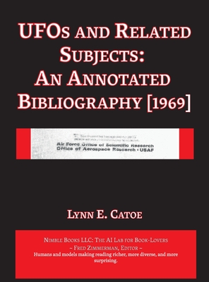 UFOs and Related Subjects - Catoe, Lynn E, and Zimmerman (Editor)