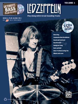 Ultimate Bass Play-Along Led Zeppelin, Vol 1: Play Along with 8 Great-Sounding Tracks (Authentic Bass Tab), Book & 2 CDs - Led Zeppelin