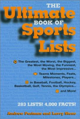 Ultimate Book of Sports Lists - Postman, Andrew, and Stone, Larry