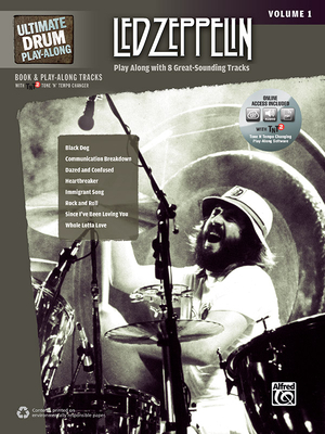 Ultimate Drum Play-Along Led Zeppelin, Vol 1: Play Along with 8 Great-Sounding Tracks (Authentic Drum), Book & Online Audio/Software/PDF - Led Zeppelin