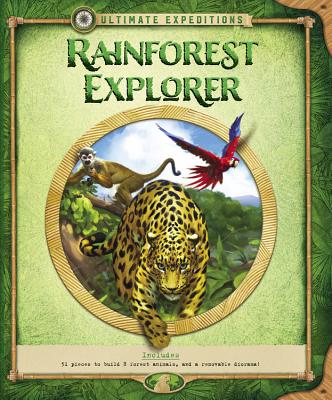 Ultimate Expeditions Rainforest Explorer: Includes 51 Pieces to Build 8 Forest Animals, and a Removable Diorama! - Honovich, Nancy