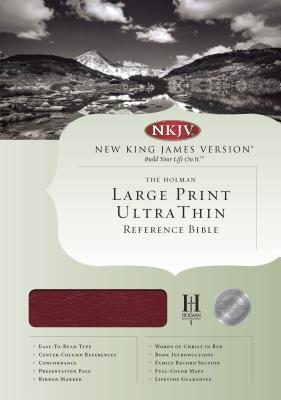 Ultrathin Large Print Reference Bible-NKJV - Holman Bible Publishers (Editor)