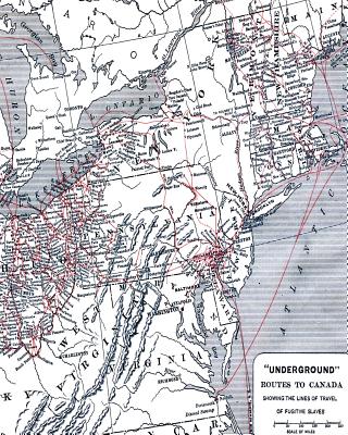 Underground Routes To Canada: Showing Lines Of Travel Of Fugitive Slaves Softcover Isometric Graph Paper Triangle Grid Book 100 Pages African American USA History Map Notebook Red White & Blue - I Found That Book (Contributions by), and C a Vision Books