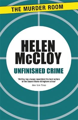 Unfinished Crime - McCloy, Helen