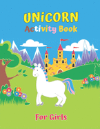 Unicorn Activity Book For Girls