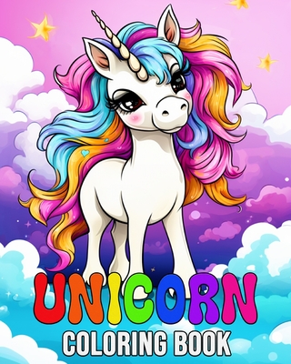 Unicorn Coloring Book: 50 Cute Images to Color for Kids - Colorphil, Anna