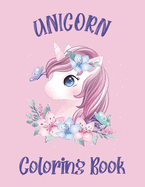 Unicorn Coloring Book: 50 Unicorn Coloring Pages