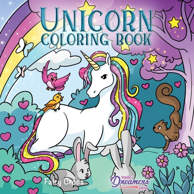 Unicorn Coloring Book: For Kids Ages 4-8 - Young Dreamers Press