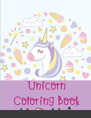 Unicorn Coloring Book: This children's coloring book is full of happy, smiling, beautiful unicorns - Hasna, Hopeless