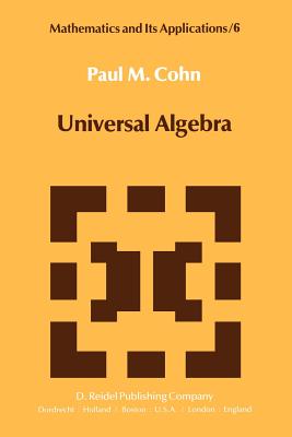 Universal Algebra - Cohn, P M