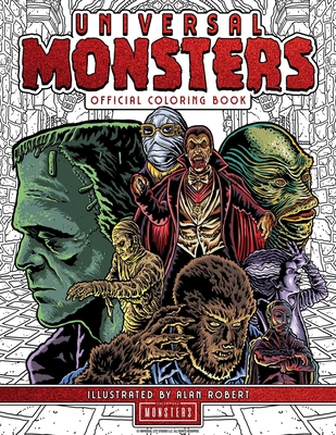 Universal Monsters: The Official Coloring Book - 