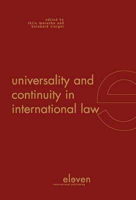 Universality and Continuity in International Law - Marauhn, Thilo, and Steiger, Heinhard