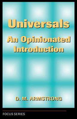 Universals: An Opinionated Introduction - Armstrong, D M