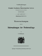 Untersuchungen Uber Die Schwankungen Der Niederschlage