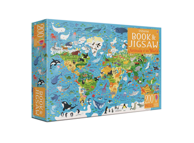 Usborne Book and Jigsaw Animals of the World - Smith, Sam, and Robson, Kirsteen
