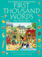 Usborne First Thousand Words in Polish