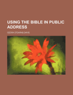 Using the Bible in Public Address