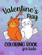 Valentine's Day Coloring Book For Kids: A cute animal couple themed books for little boys and girls featuring foxes, hedgehogs, squirrels, cats, owls, birds and more! Suitable for toddlers