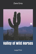 Valley of Wild Horses: Large Print