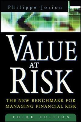 Value at Risk, 3rd Ed. - Jorion, Philippe