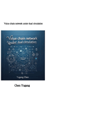 Value chain network under dual circulation: Supply chain attacks and defense