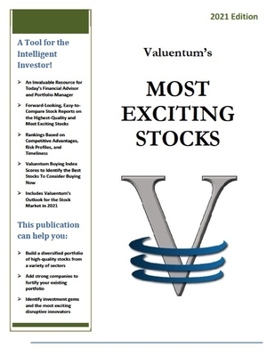 Valuentum's Most Exciting Stocks: 2021 Edition - Nelson, Brian M
