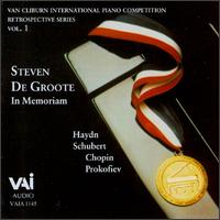 Van Cliburn International Piano Competition Retrospective Series, Vol. 1 - Steven de Groote (piano)
