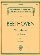 Variations - Book 1: Schirmer Library of Classics Volume 6 Piano Solo