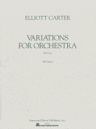 Variations for Orchestra (1967): Study Score