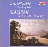 Vasily Kalinnikov: Symphony No. 1; Alexander Glazunov: The Sea, Op. 28; Spring, Op. 34 - Scottish National Orchestra; Neeme Jrvi (conductor)