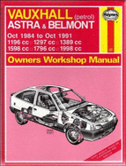 Vauxhall Astra and Belmont Owner's Workshop Manual (1984-1991)