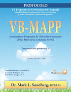 VB-MAPP, Evaluacin y programa de ubicacin curricular de los hitos de la conducta verbal: Protocolo