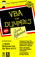 VBA for Dummies Quick Reference