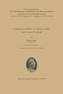 Vegetationsstudien Im Hohen Atlas Und Dessen Vorland