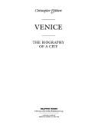 Venice, the Biography of a City - Hibbert, Christopher