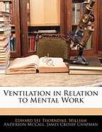 Ventilation in Relation to Mental Work,