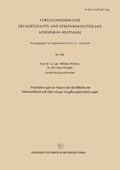 Vernderungen an Fasern bei der Bleiche mit Natriumchlorit und ber einige Vergilbungserscheinungen