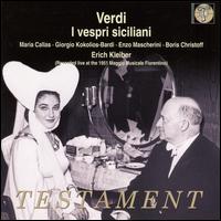 Verdi: I vespri siciliani - Aldo de Paoli (tenor); Boris Christoff (bass); Brenno Ristori (tenor); Bruno Carmassi (bass); Enzo Mascherini (baritone);...
