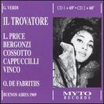 Verdi: Il Trovatore - Africa De Retes (vocals); Carlo Bergonzi (vocals); Fiorenza Cossotto (vocals); Horacio Mastrango (vocals);...