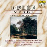 Verdi: La Forza Del Destino - Constantin Gabor (bass); Dan Musetescu (bass); Ludovic Spiess (tenor); Maria Nistor-Slatinaru (soprano);...