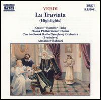 Verdi: La Traviata (Highlights) - Georg Tichy (baritone); Ivica Neshybova (soprano); Jozef Spacek (bass); Ladislav Neshyba (bass); Monika Krause (soprano);...