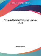 Vereinfachte Schornsteinberechnung (1922)