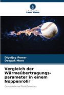 Vergleich der W?rme?bertragungs-parameter in einem Noppenrohr