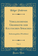 Vergleichende Grammatik Der Keltischen Sprachen, Vol. 2: Bedeutungslehre (Wortlehre) (Classic Reprint)