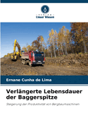 Verl?ngerte Lebensdauer der Baggerspitze